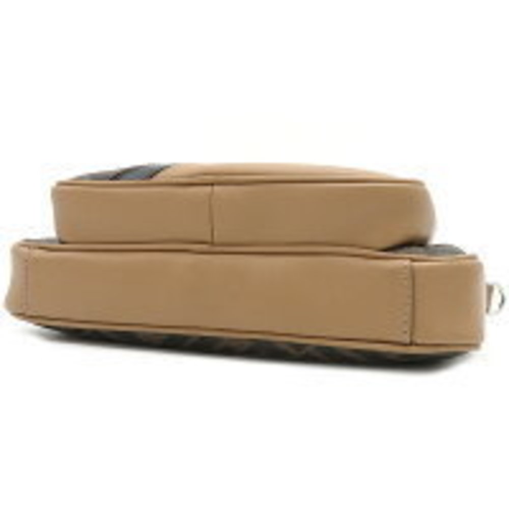 Fendi Case Diagonal Ff Camera Zucca Shoulder Canv… - image 3